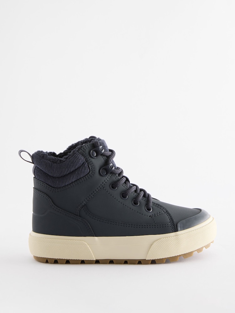 Mornarica - Topli podloge High Top gležnjarji - Slika 2 iz 5 Mornarica - Topli podloge High Top gležnjarji - Slika 2 iz 5