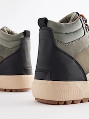 Khaki Wide Fit (G) Cleated High Top Boots - Image 5 of 6