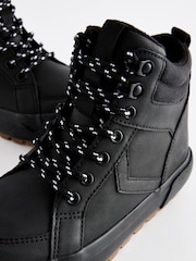 Black Wide Fit (G) Cleated High Top Boots - Image 5 of 5