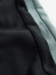 Black/Grey Slim Fit Zip Pocket Slim Joggers (3-16yrs) - Image 6 of 6