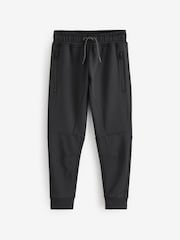 Črna/mornarsko modra - ozek kroj Sporty lahke hlače za prosti čas 2 Pack (3-16yrs) - Slika 3 iz 5