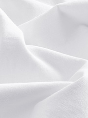 White Regular Fit Essential Cotton T-Shirts 6 Pack - Image 9 of 9