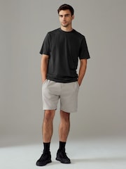 Black Regular Fit Essential Cotton T-Shirts 6 Pack - Image 3 of 8