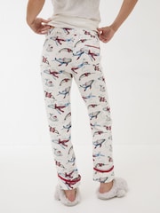 FatFace Shelter Eva Ivory Pyjama Bottoms - Image 6 of 9