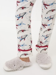 FatFace Shelter Eva Ivory Pyjama Bottoms - Image 8 of 9