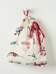 FatFace Shelter Ivory Shelter Pyjama Shorts Set Wilson Whale - Image 11 of 11