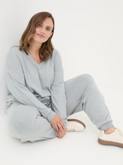 FatFace Hannah Grey Lounge Joggers - Image 5 of 9