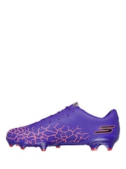 Skechers Purple Gold Firm Ground Football Boots - Image 4 of 5