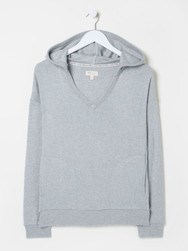 FatFace Hannah Grey Lounge Hoodie - Image 10 of 10