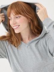 FatFace Hannah Grey Lounge Hoodie - Image 4 of 10