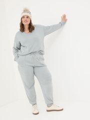 FatFace Hannah Grey Lounge Hoodie - Image 7 of 10