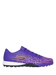 Skechers Purple Gold Turf Football Boots - Image 1 of 5