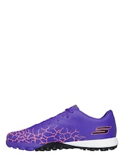 Skechers Purple Gold Turf Football Boots - Image 2 of 5