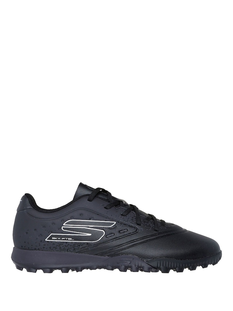 Skechers Black Razor Jr Youth Turf Ground Football Boots - Image 1 of 5