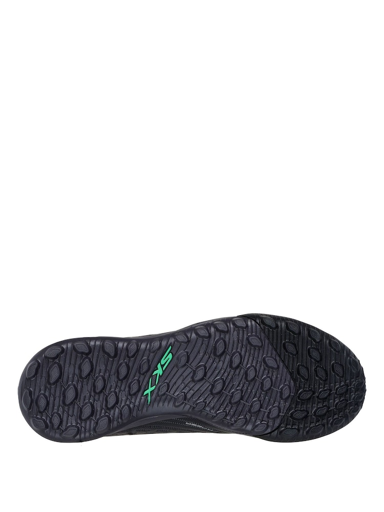 Skechers Black Razor Jr Youth Turf Ground Football Boots - Image 5 of 5