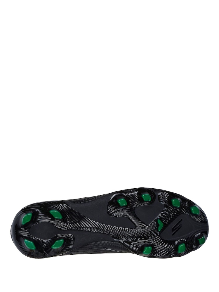 Skechers Black Razor Jr Youth Firm Ground Football Boots - Image 5 of 5