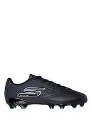 Skechers Black Razor Jr Crib Firm Ground Football Boots - Image 1 of 5