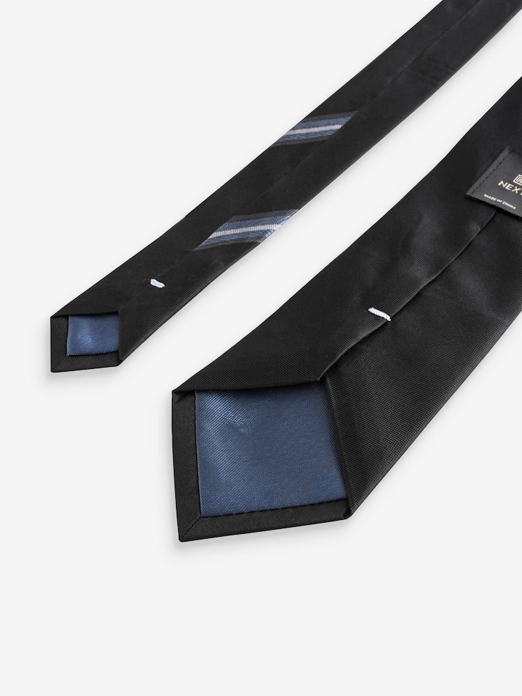 Black Silk Tie - Image 3 of 3