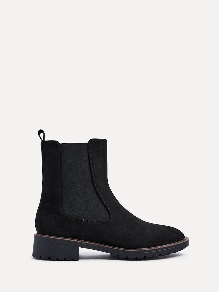 Black - Linzi Dalston Chelsea Boots With Stretch Panel - Image 2 of 5 Black - Linzi Dalston Chelsea Boots With Stretch Panel - Image 2 of 5