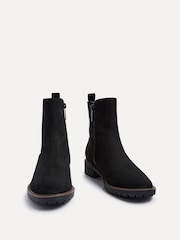 Black - Linzi Dalston Chelsea Boots With Stretch Panel - Image 3 of 5