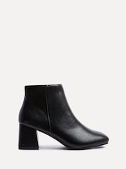 Linzi Black Verse Block Heeled Ankle Boots - Image 2 of 5