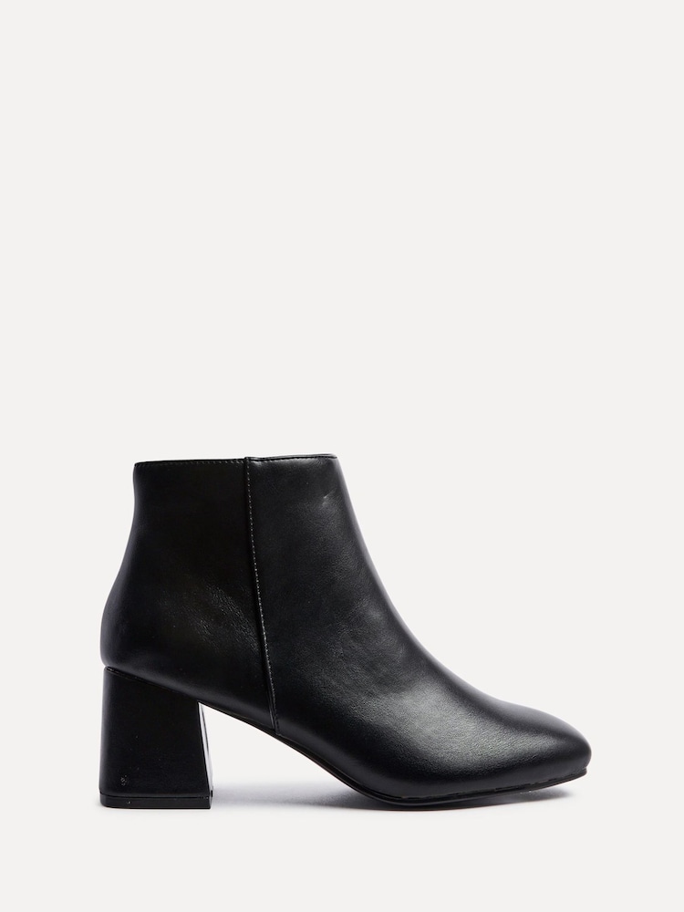 Linzi Black Verse Block Heeled Ankle Boots - Image 2 of 5