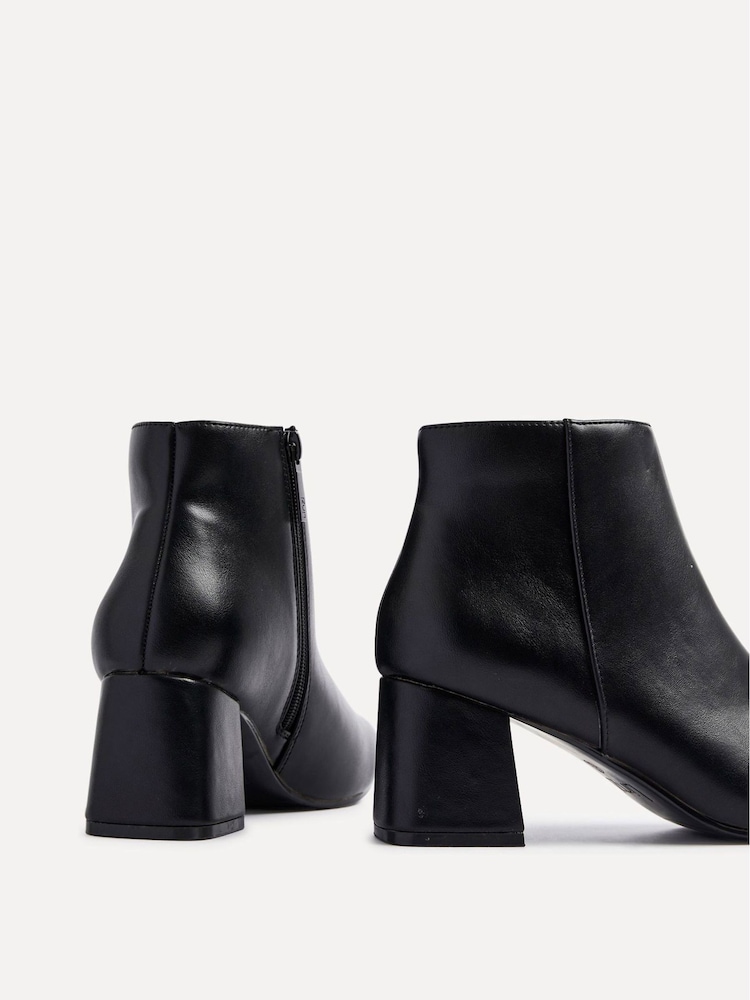Linzi Black Verse Block Heeled Ankle Boots - Image 5 of 5