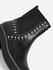 Linzi Black Optic Diamante Embellished Chelsea Boots - Image 5 of 5