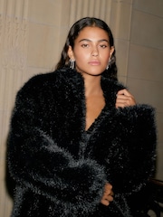 Black Faux Fur Coat - Image 4 of 6