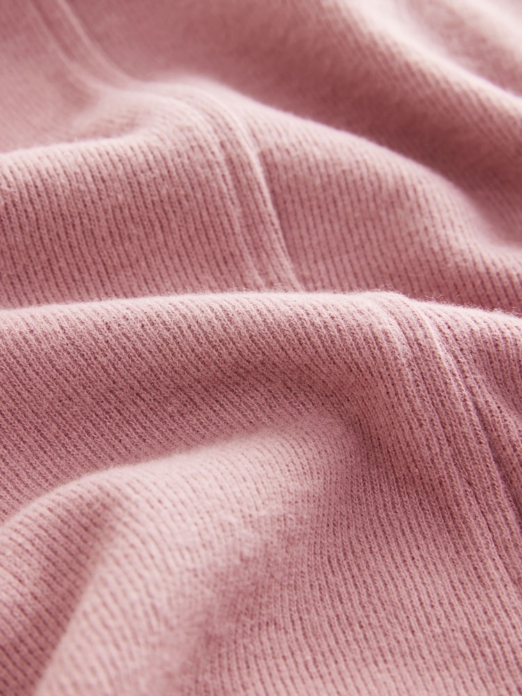 Rosarot - Kuscheliger, weicher Pullover mit Rundhalsausschnitt und gerippten Nähten - Image 7 of 7