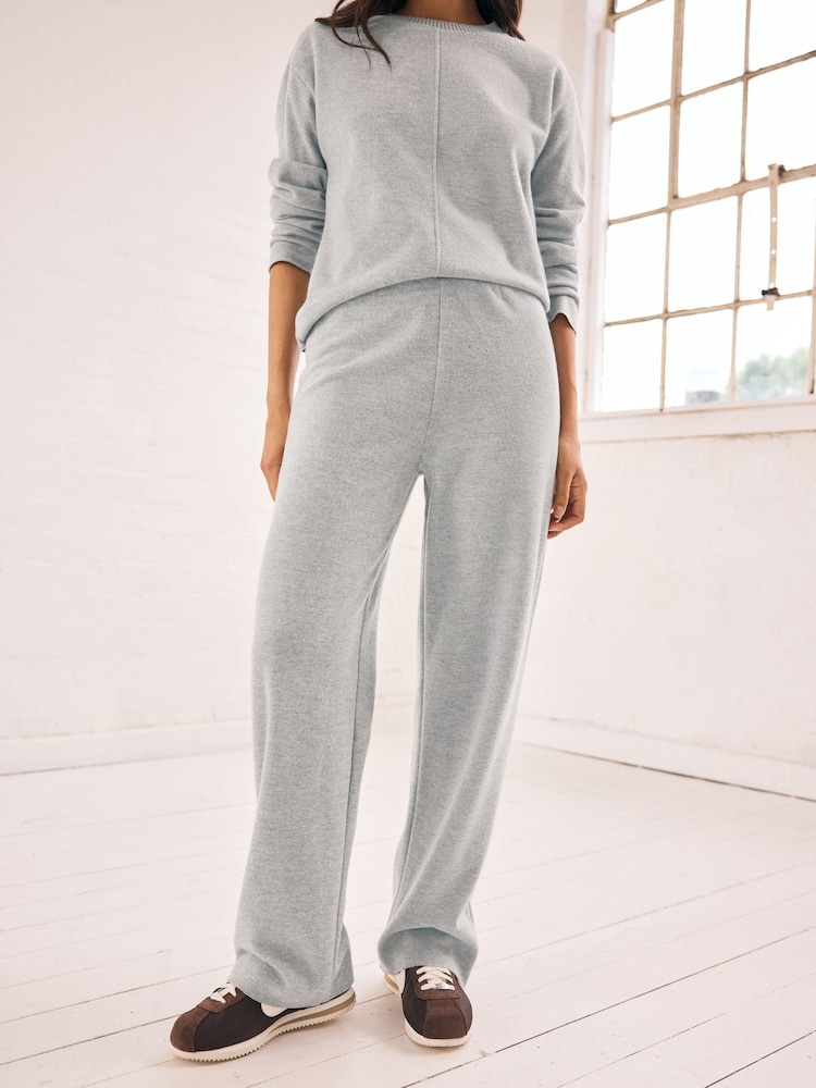 Gris - Pantalon ample douillet et doux au toucher - Image 3 of 7