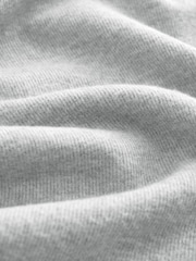 Gri - Pantaloni Cosy Soft Touch Co-ord cu picioare largi - Image 7 of 7