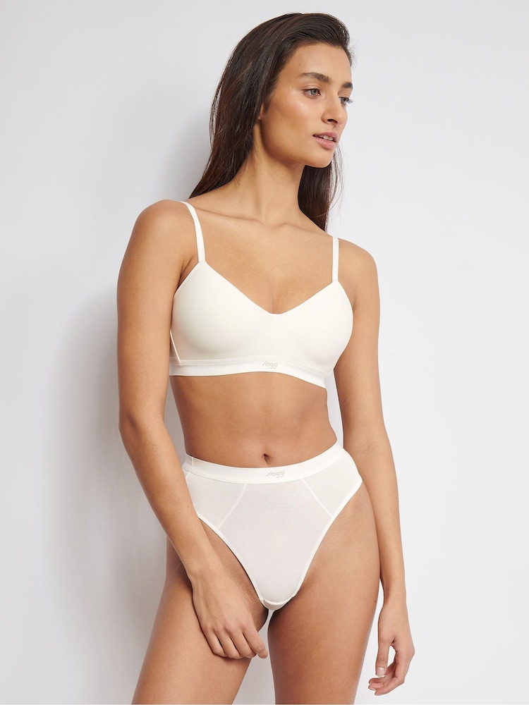 Sloggi EVER Ease Padded White Bra - Image 1 of 5