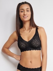 Sloggi ZERO Feel Bliss Soft Black Bra - Image 1 of 6