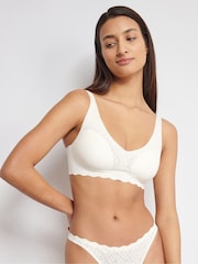 Sloggi ZERO Feel Bliss Soft White Bra - Image 1 of 6