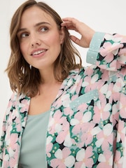 FatFace Pink Pyjama Set Pink Floral - Image 10 of 11