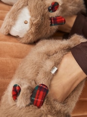 Brown Hamish Shoot Slippers - Image 4 of 9