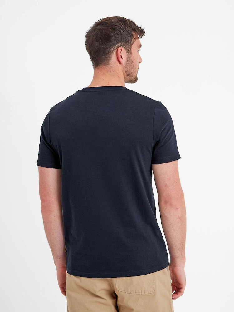 Tog 24 Blue Mens 100% Cotton Fowler T-Shirt - Image 2 of 5