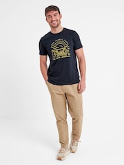 Tog 24 Blue Mens 100% Cotton Fowler T-Shirt - Image 4 of 5