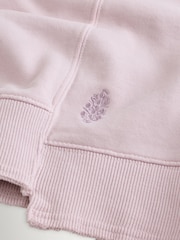 Free People Pink Short Sleeve Intercept Pull On Sweat Top - Image 10 of 11
