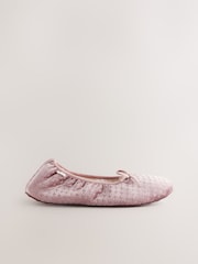 Neutral Sparkle Ballet Slippers - Image 3 of 6