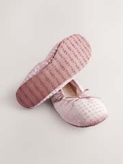 Neutral Sparkle Ballet Slippers - Image 5 of 6