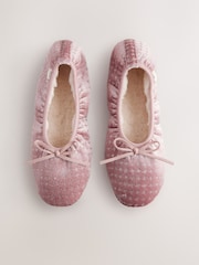 Neutral Sparkle Ballet Slippers - Image 6 of 6
