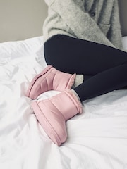 Pink Nylon Boot Slippers - Image 2 of 8