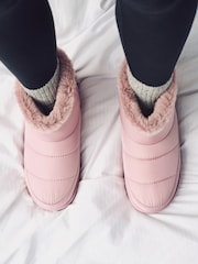 Pink Nylon Boot Slippers - Image 3 of 8