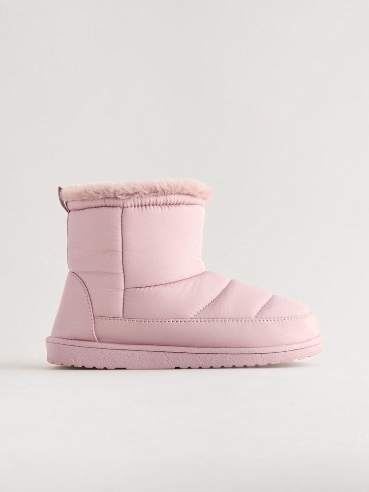 Pink Nylon Boot Slippers - Image 5 of 8