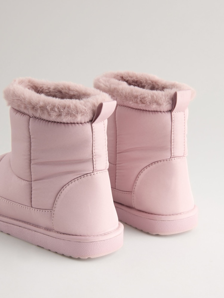 Pink Nylon Boot Slippers - Image 7 of 8