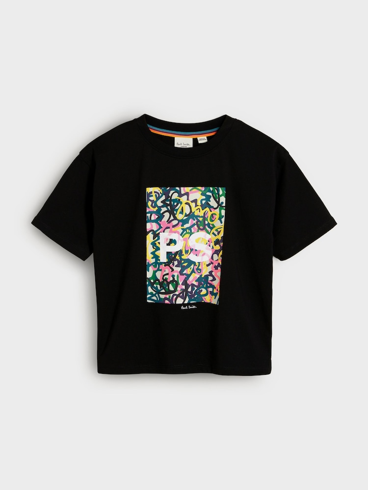 Schwarz/Weiß - Paul Smith Junior – Signature-T-Shirts für Jungen im 3er-Pack - Bild 2 von 7
