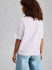 White Stuff White Khloe T-Shirt - Image 3 of 6