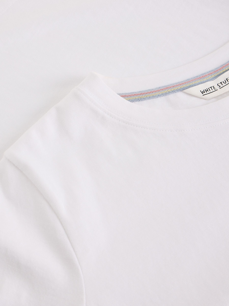 White Stuff White Khloe T-Shirt - Image 6 of 6